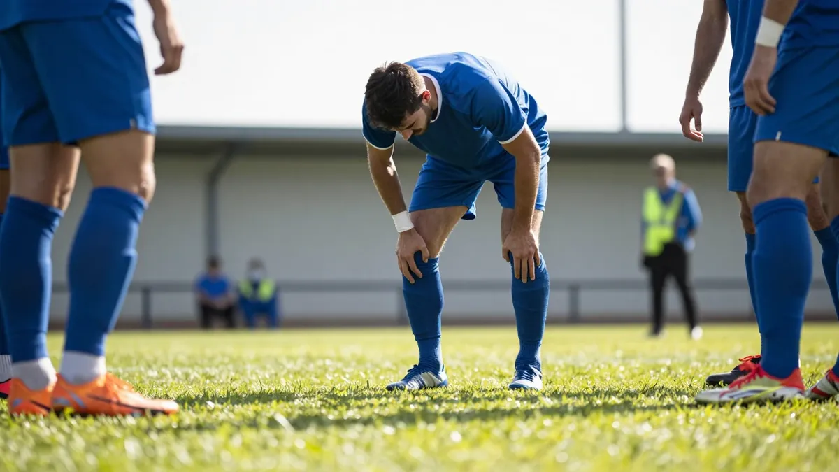 Verdediger Bashir Ngom liep een ernstige knieblessure op in de 2-1 overwinning tegen Standard, waardoor zijn inzet voor...